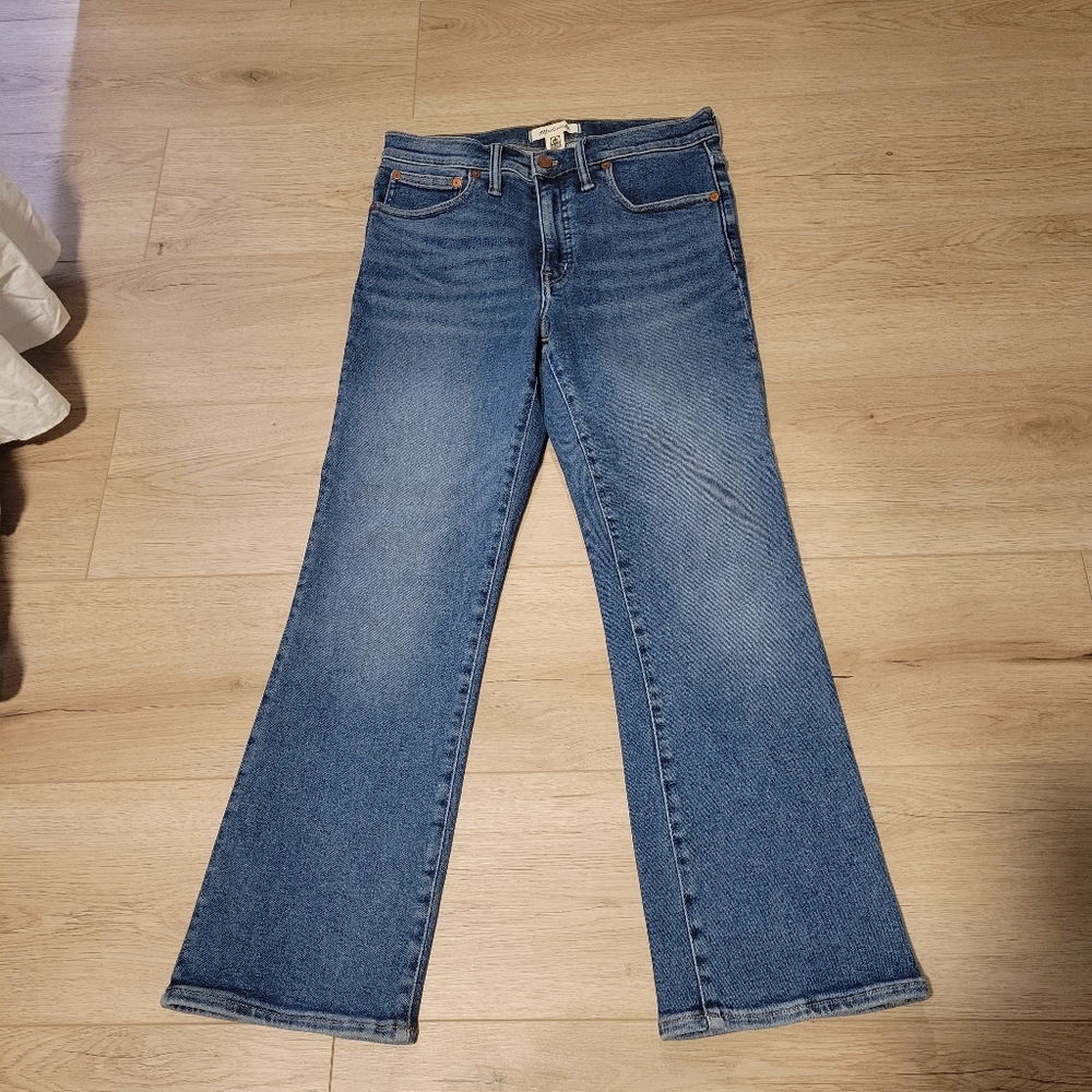 Madewell Cali Demi-boot Jeans Sz 28